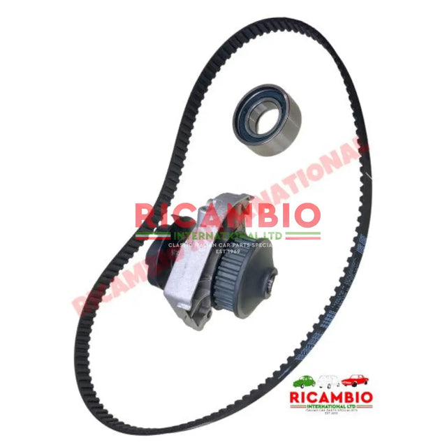Timing Belt Water Pump Kit & RTV Gasket Kit - Fiat Classic Panda Uno Punto Cinquecento Seicento Y10 - Heating & Cooling