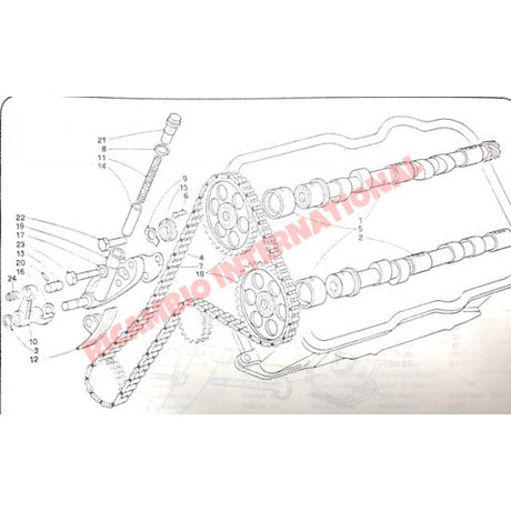 Timing Chain & Shoe Kit - Lancia Fulvia - Lancia Fulvia Engine Components