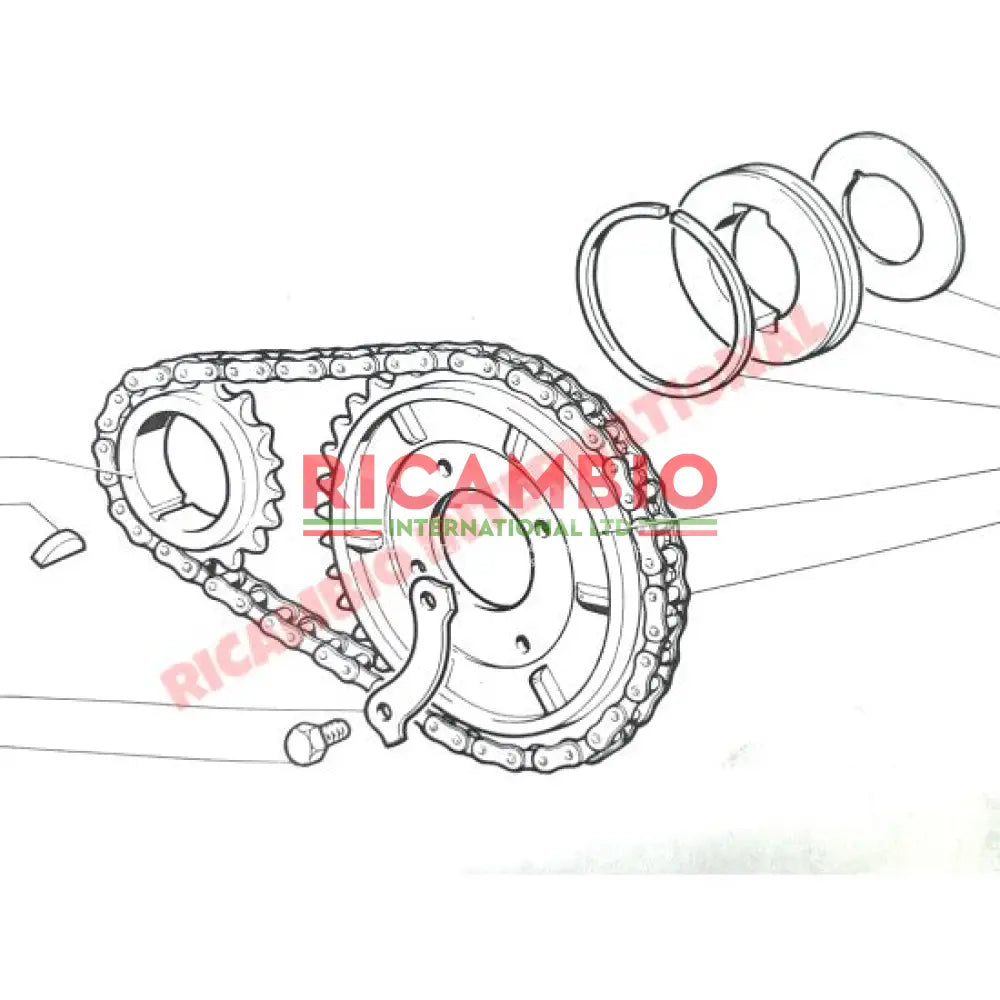 Timing Sprocket Bolt Kit - Classic Fiat 500,126 - Mechanical & Engine Parts