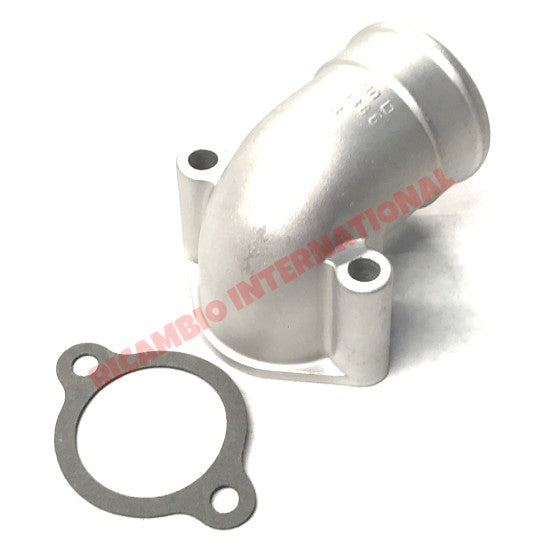 Top Carburettor Aluminium Elbow & Gasket - Classic Fiat 500 - Classic Fiat 500 Parts & Spares