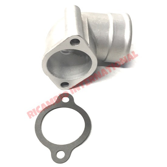 Top Carburettor Aluminium Elbow & Gasket - Classic Fiat 500 - Classic Fiat 500 Parts & Spares