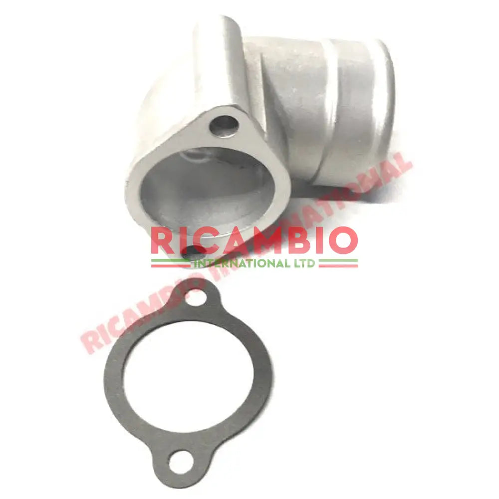 Top Carburettor Aluminium Elbow & Gasket - Classic Fiat 500 - Classic Fiat 500 Parts & Spares