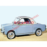 Top Door Window Rubber Seal - Autobianchi Bianchina - Window - Seals and Trim