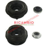 Top Front Shock Strut Mount Kit (2) - New Fiat 500 - Steering - Shaft & Suspension