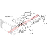 Top Radiator Hose - Classic Fiat Panda - Heating and Cooling