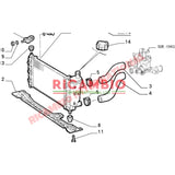 Top Radiator Hose - Fiat Bravo,Brava Marea