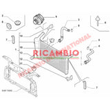 Top Radiator Hose - New Fiat 500 New Panda - Heating & Cooling