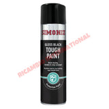 Tough Black Gloss Spray Paint (500ml) - Classic Fiat 500 126,600,850,900 plus lots of others - Heating and Cooling