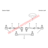 Track Rod - Fiat 850,1500,1800,2300,125,130 - Steering