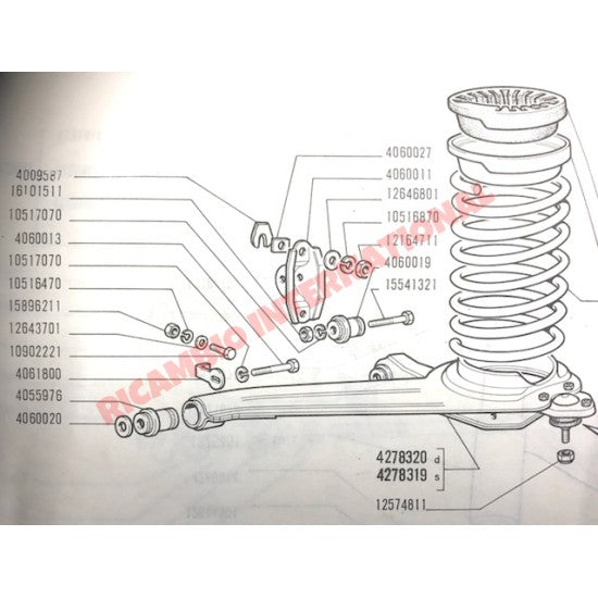 Trailing Arm Bush - Fiat 125,132,Argenta 1100,1300,1500 - Bushes & Silent Blocks