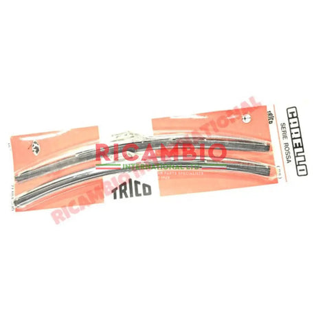 TRICO Stainless Steel Wiper Blade Kit (15’’) - Fiat 124,127,127,131,850,900,238,241 Lancia Fulvia - Wiper Blades