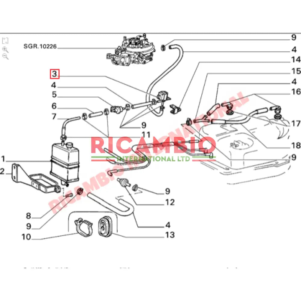 Turbo Electro Valve - Fiat Panda Fiat Uno Lancia Delta Integrale Alfa GTV Spider - Electrical