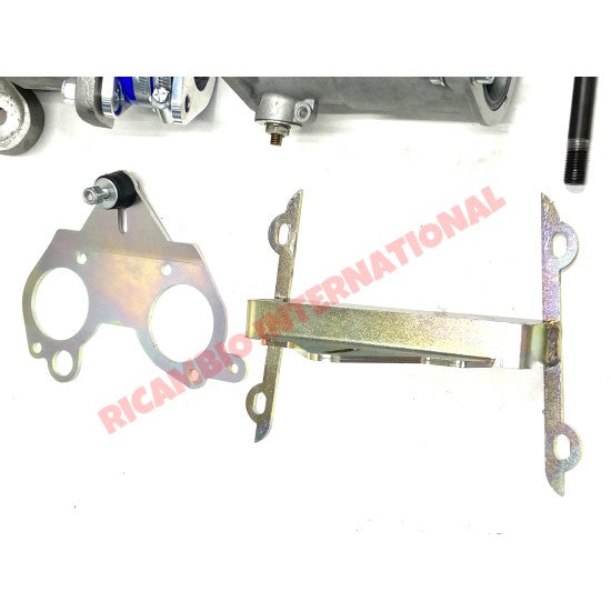 TWIN WEBER 40 DCOE Carburettor Manifold & Bracket Kit - Classic Fiat 500 126 - Fuel System