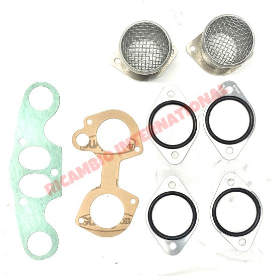 TWIN WEBER 40 DCOE Carburettor Manifold & Bracket Kit - Classic Fiat 500 126 - Fuel System