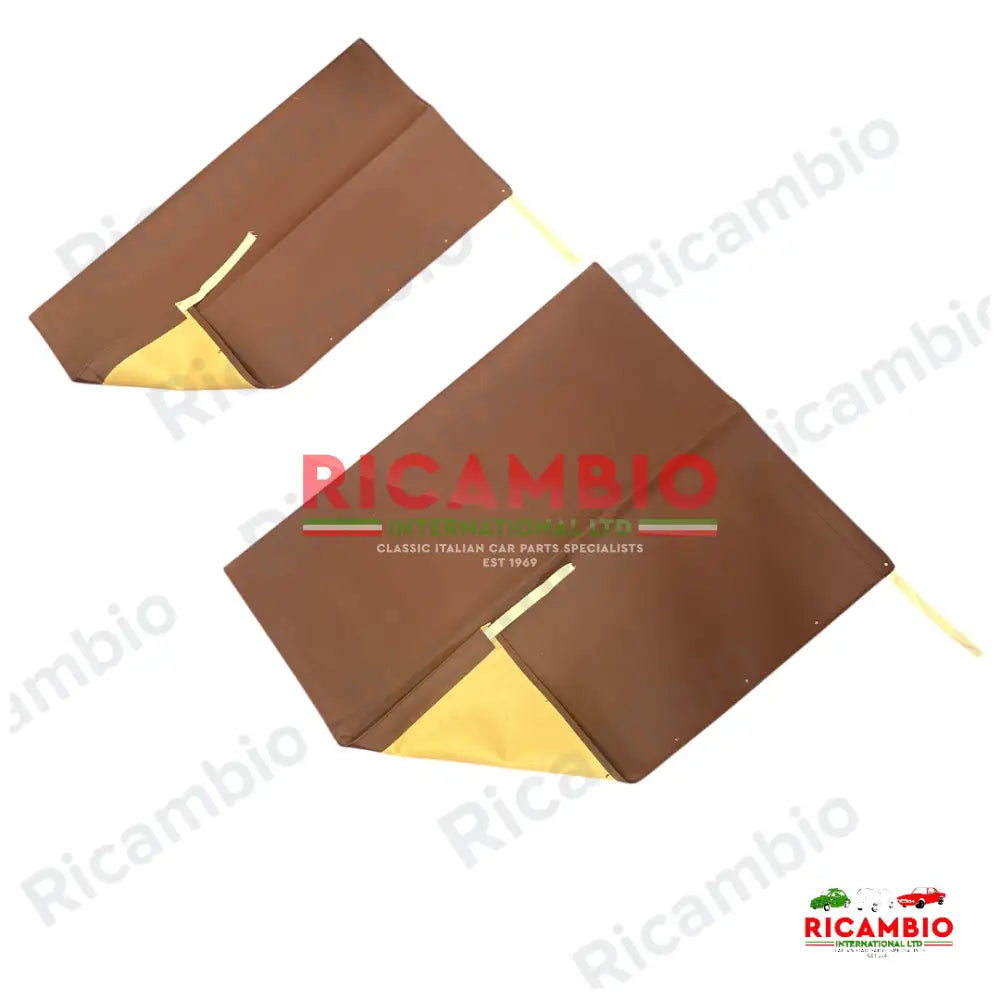 Twin Canvas Sunroof Kit (Assorted Colours) - 102 ROSSO CORALLO - Sunroof & Associated Parts