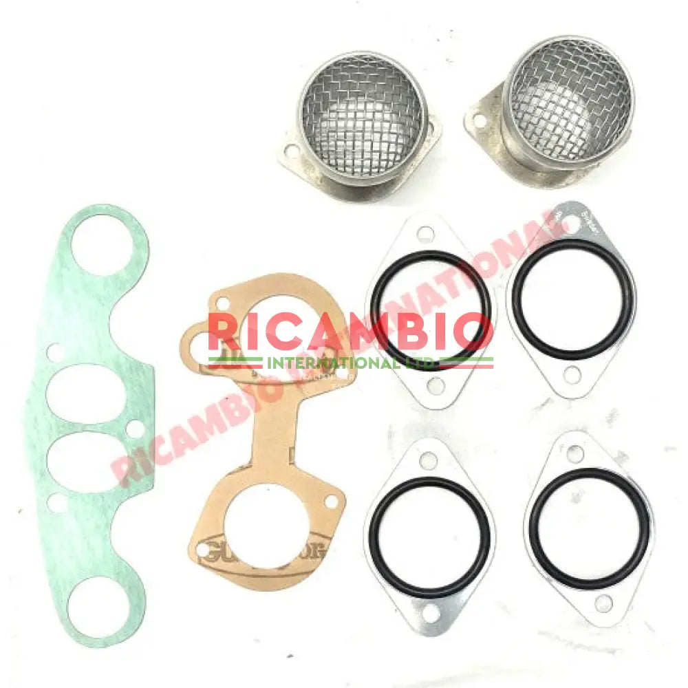 TWIN WEBER 40 DCOE Carburettor Manifold & Bracket Kit - Classic Fiat 500 126 - Fuel System