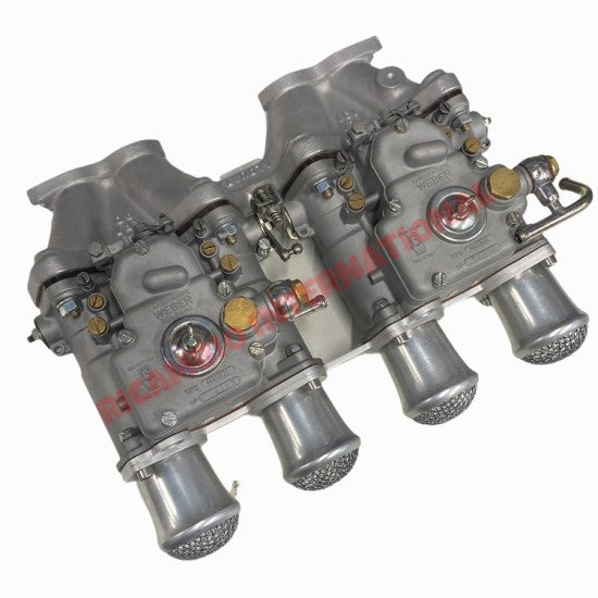 Twin WEBER 40 IDF Carburettor & Manifold Kit - Fiat 124 131 - Engine Parts