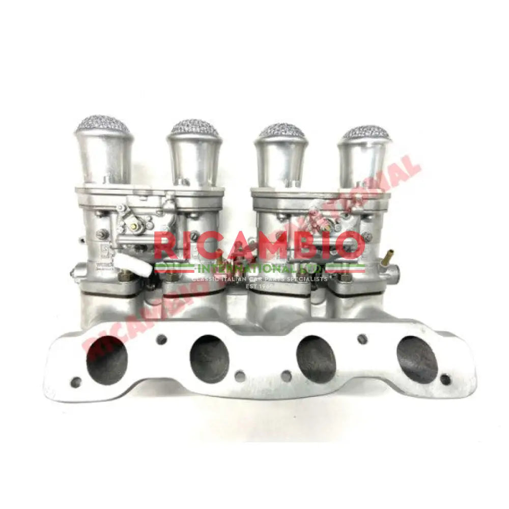 Twin WEBER 40 IDF Carburettor & Manifold Kit - Fiat 124 131 - Engine Parts
