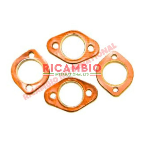 Uprated Copper Exhaust Gasket Kit - Classic Fiat 500 & 126 - Gaskets - Grommets and Rubber Parts