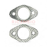 Uprated Metal Exhaust Gasket Kit (2) - Classic Fiat 500 & 126 - Gaskets & Oil Seals