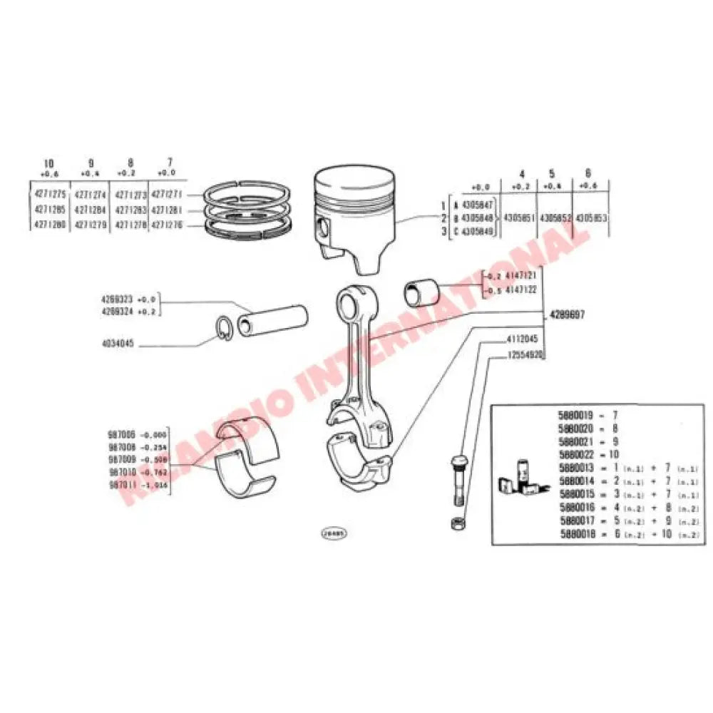 Rod Hohn Shell UPRATED Set of Big End Con Rod Shells (STD Size) – Ricambio ...