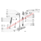 Valve Collets (2) - Classic Fiat 500 126 - Mechanical & Engine Parts