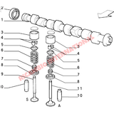 Valve Spring - Classic Fiat Panda,Cinquecento,Seicento,Punto Mk1 Lancia Y10 - Lancia Y10
