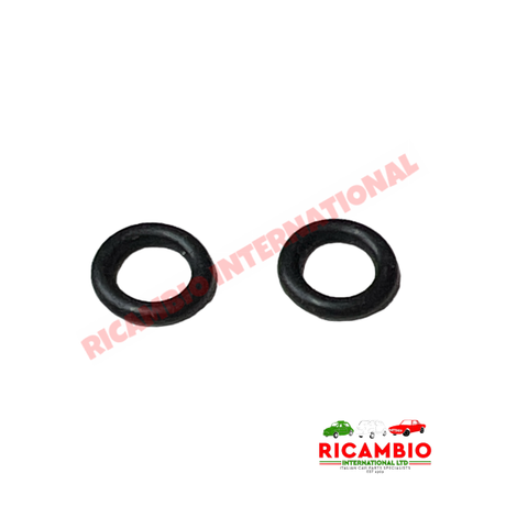 Valve Stem Oil Seal (2) - Classic Fiat 500,126 Autobianchi Bianchina - Gaskets - Grommets and Rubber Parts