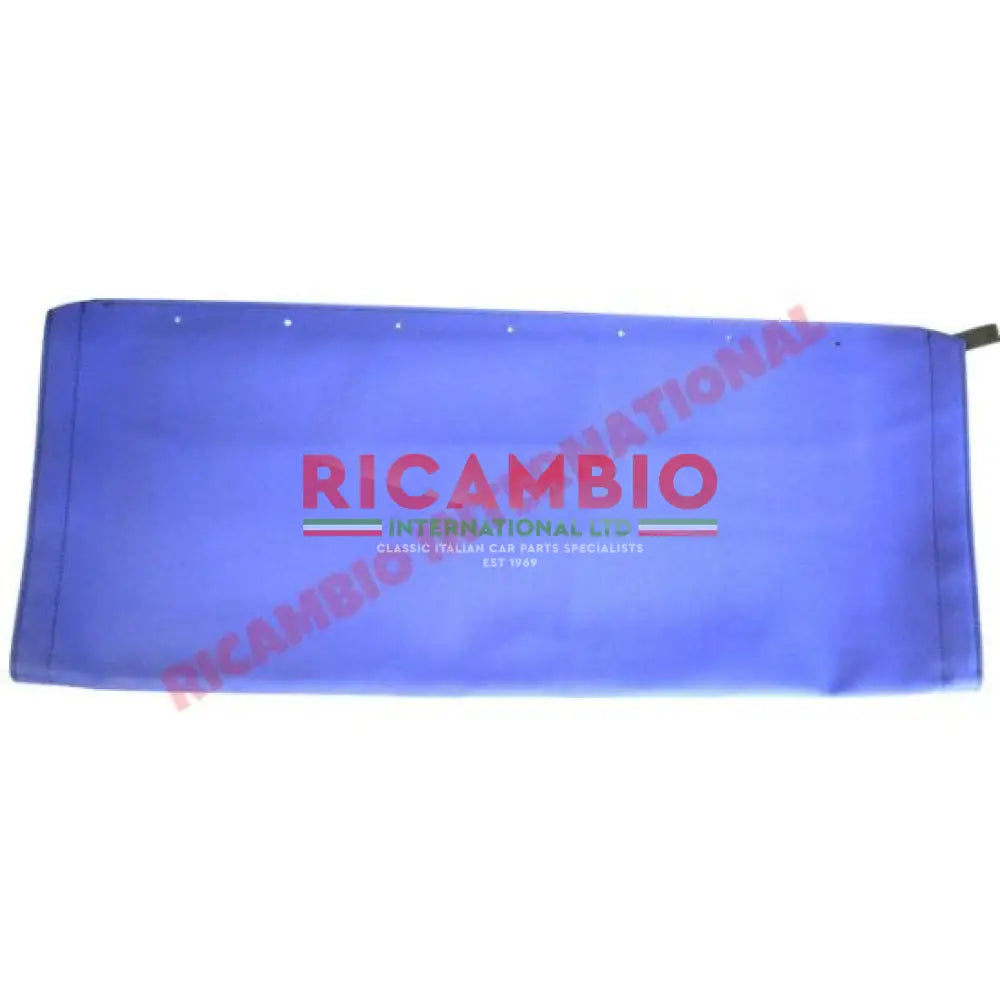 Vibrant Blue Sunroof Canvas - Classic Fiat 500 126 - Sunroof