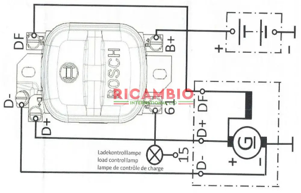 Voltage Regulator for Dynamo - Lancia Fulvia - voltage regulator