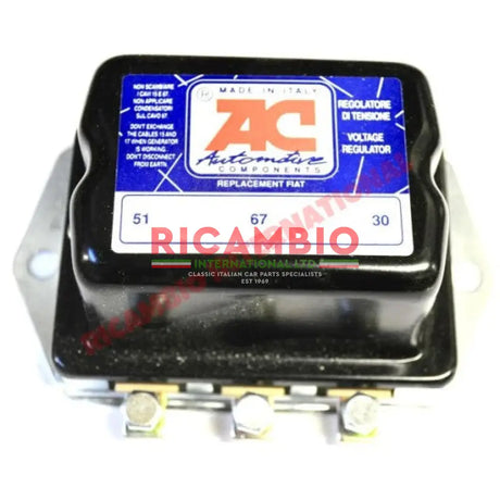 Voltage Regulator Rubber Gasket - Classic Fiat 500 126 - Gaskets & Oil Seals