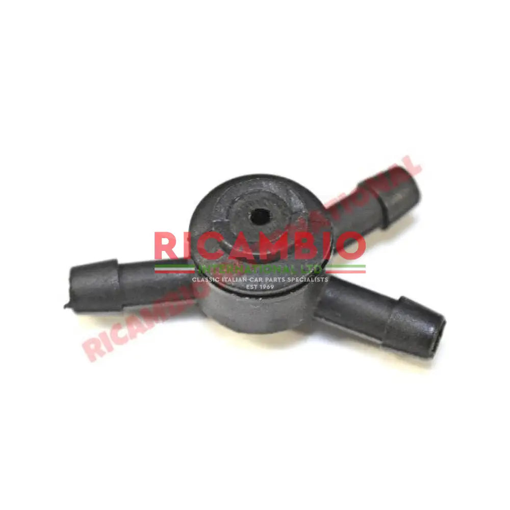 Washer One Way Valve (3 way) - Fiat Alfa Romeo - Wiper - Washer & Associated Parts