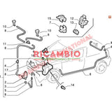 Washer One Way Valve (3 way) - Fiat Alfa Romeo - Wiper - Washer & Associated Parts