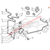 Washer One Way Valve - Fiat Punto Panda Uno Cinquecento Seicento Bravo Marea Coupe Tipo Tempra - Wiper - Washer &