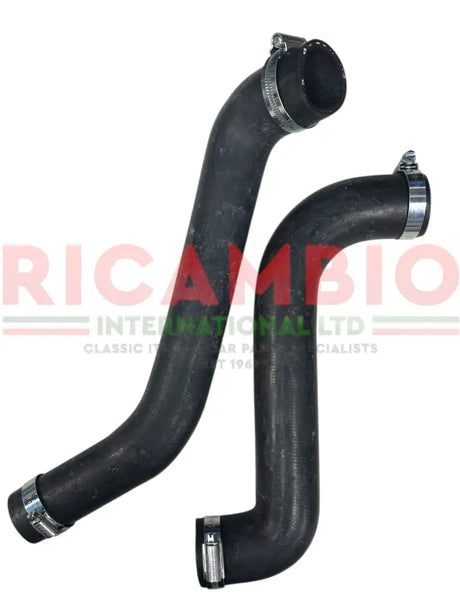 Water Hose Kit (2 piece) & Stainless Steel Hose Clips - Fiat 130 - Heating & Cooling