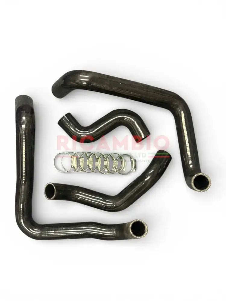Silicone Water Radiator Hose & Clip Kit - Fiat X19 1500 - Heating & Cooling