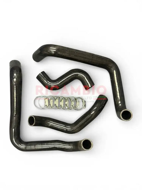 Silicone Water Radiator Hose & Clip Kit - Fiat X19 1500 - Heating & Cooling