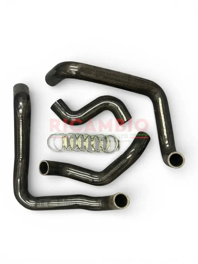 Silicone Water Radiator Hose & Clip Kit - Fiat X19 1500 - Heating & Cooling