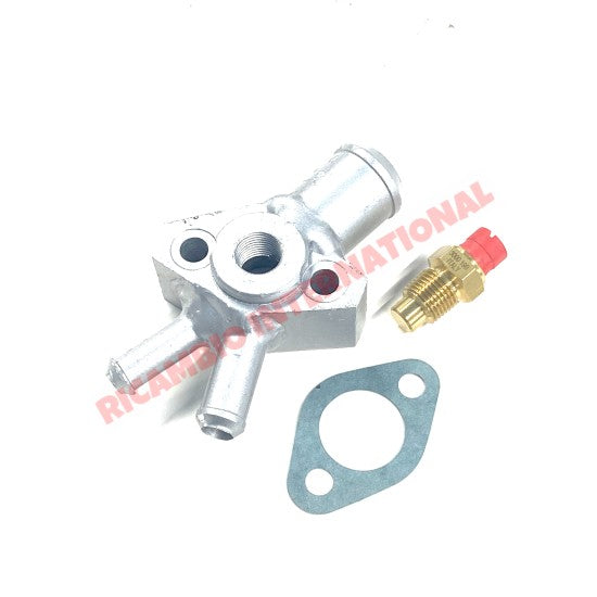 Water Junction & Sensor - Fiat 126 - Heating & Cooling