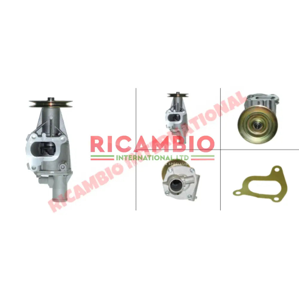 Water Pump & Gasket - Fiat 127,Panda Autobianchi A112 Lancia A112 - Heating and Cooling