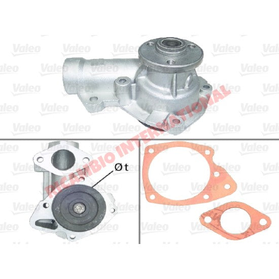 Water Pump & Gaskets - Fiat Strada/Ritmo - Heating and Cooling