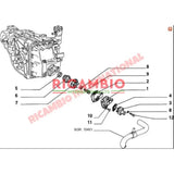 Water Pump Seal - Fiat 126 - Heating & Cooling