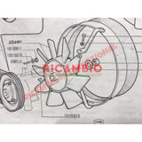 Water Pump Woodruff Key - Classic Fiat 600 850 900 - Heating & Cooling