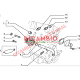 Water Temperature Sensor - Fiat 124,127,128,Coupe,Classic Fiat Panda,Punto MK1,Seicento,Uno Lancia Y10 - Lancia Y10