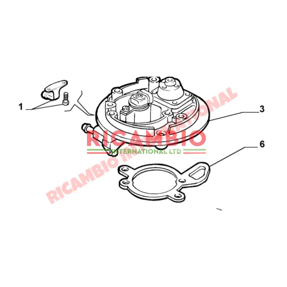WEBER Throttle Body Gasket & Spacer - Classic Fiat Panda,Uno Punto,Cinquecento - Gaskets & Oil Seals