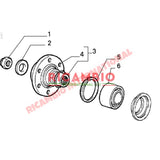 Wheel Bearing Locking Clip - Fiat Uno Turbo Lancia Delta Integrale - Steering - Shaft and Suspension Parts
