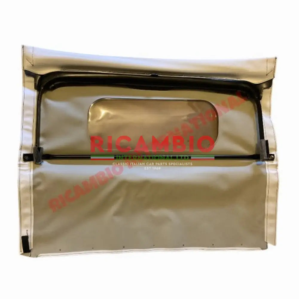 White Sunroof Complete with Window - Classic Fiat 500,126 - Modifications