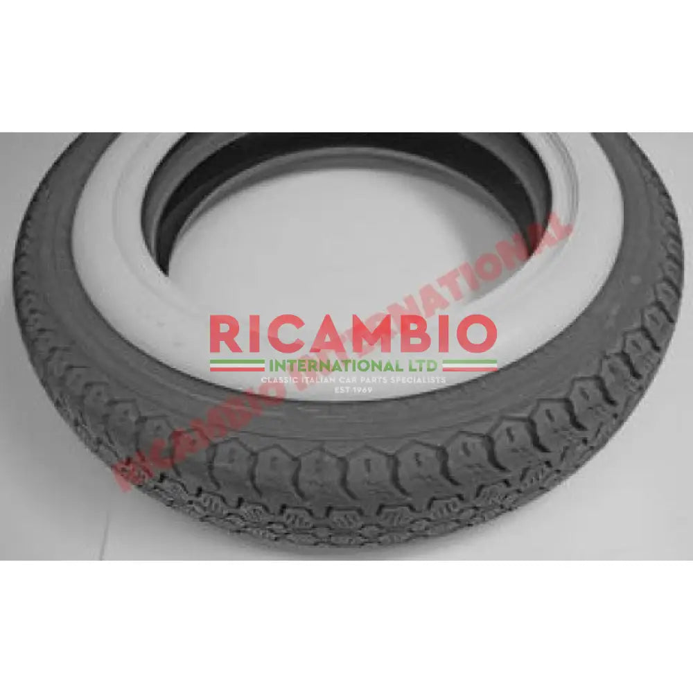 White Wall Tyre Trim 12 INCH - Classic Fiat 500 126 600 - Wheels - Tyres and Tubes