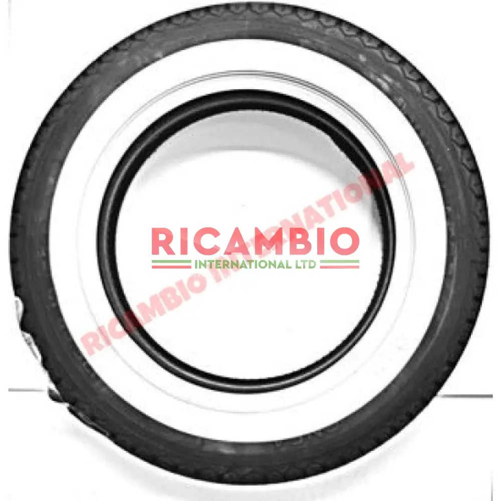 White Wall Tyre Trim 12 INCH - Classic Fiat 500 126 600 - Wheels - Tyres and Tubes