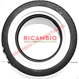 White Wall Tyre Trim 12 INCH - Classic Fiat 500 126 600 - Wheels - Tyres and Tubes